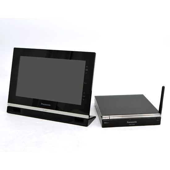 【中古】Panasonic　モニター付 HDDレコーダー UN-JL10T1-K　チューナーアンテナいたみ