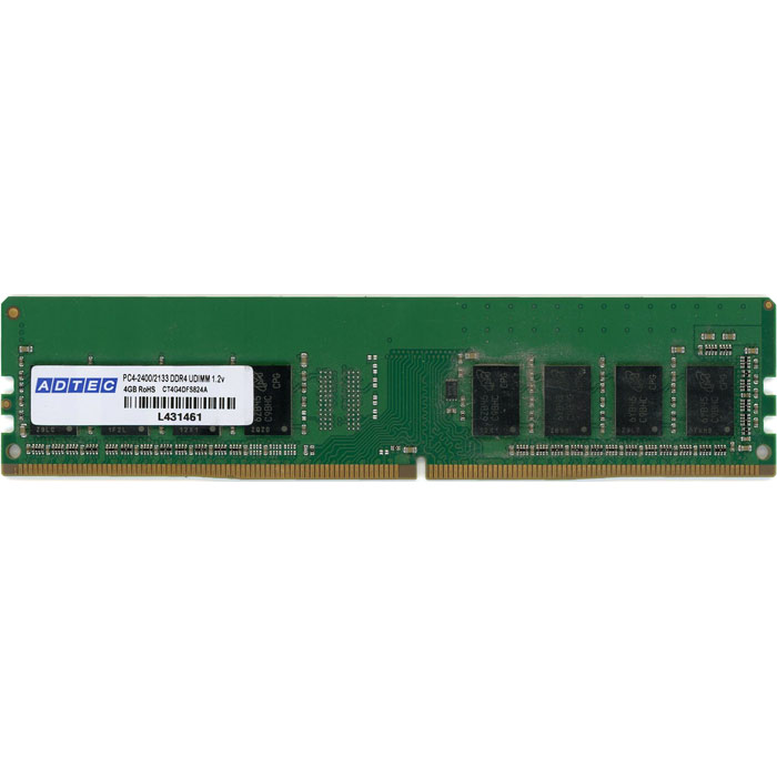 【中古】ADTEC　デスクトップ用 CT4G4DFS824A　DDR4 PC4-19200 4GB
