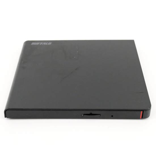 【中古】BUFFALO　ポータブル DVDドライブ　DVSM-PLV8U2-BKA　ブラック