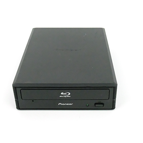 【中古】PIONEER　外付けブルーレイドライブ　BDR-X12JBK　ブラック