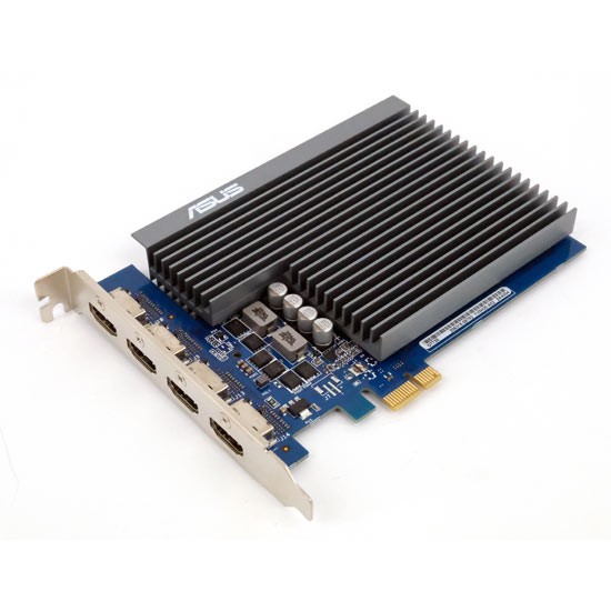 【中古】ASUSグラボ　GT730-4H-SL-2GD5　PCIExp 2GB