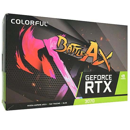 【中古】COLORFUL　GeForce RTX 3070 NB　PCIExp 8GB 元箱あり
