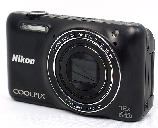 【中古】Nikon製　デジカメ COOLPIX S6600　ブラック/1602万画素