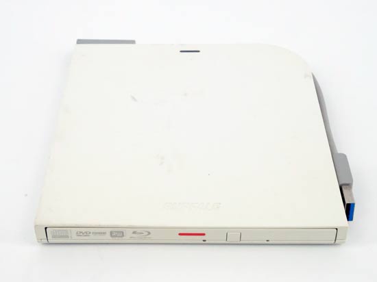 【中古】BUFFALO　外付けブルーレイドライブ　BRXL-PT6U3-WH