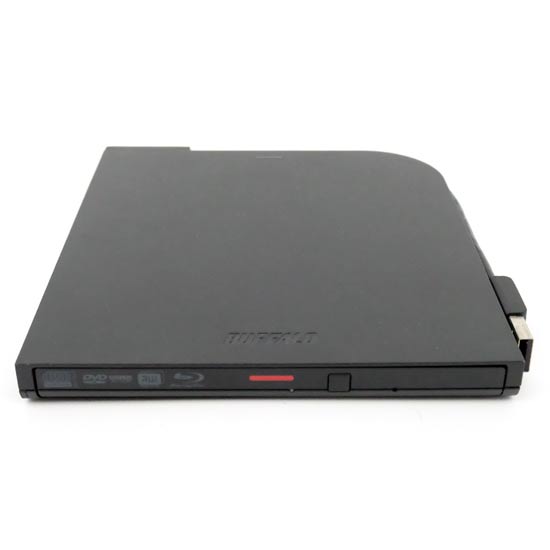【中古】BUFFALO　外付けブルーレイドライブ　BRXL-PT6U2V-BKD　ブラック