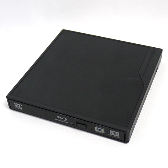 【中古】Logitec　ポータブルBlu-rayドライブ　LBD-PMK6U3VBK