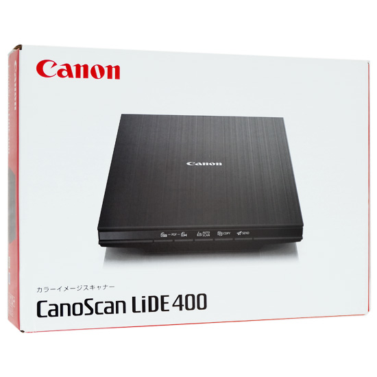 【中古】Canon　フラットベッドスキャナー CanoScan LiDE 400　未使用