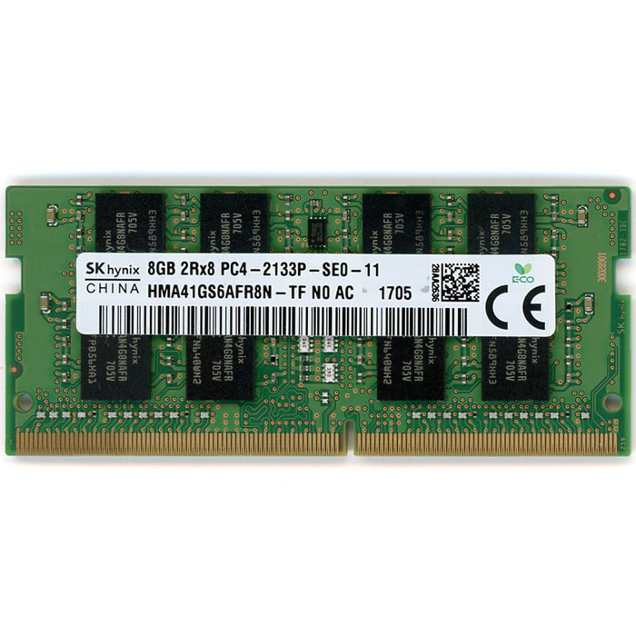 【中古】SK hynix　HMA41GS6AFR8N-TF N0 AC　S.O.DIMM DDR4 PC4-2133P 8GB
