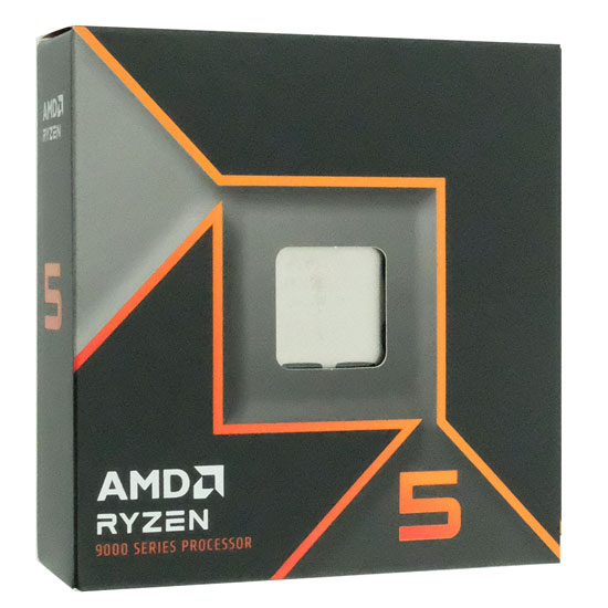 【中古】AMD　Ryzen 5 9600X 100-000001405　3.9GHz Socket AM5 元箱あり