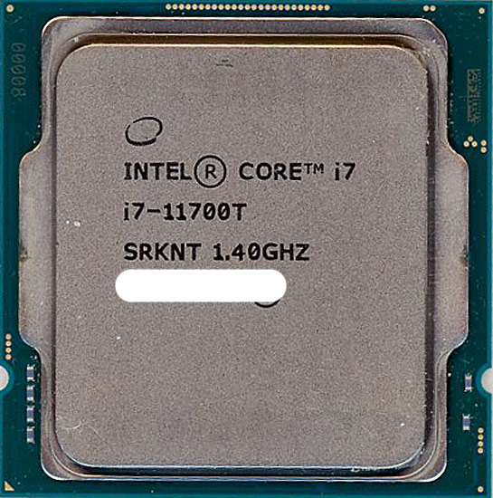 【中古】Core i7 11700T　1.4.GHz LGA1200　SRKNT