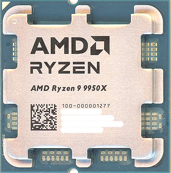【中古】AMD　Ryzen 9 9950X 100-000001277　4.3GHz SocketAM5