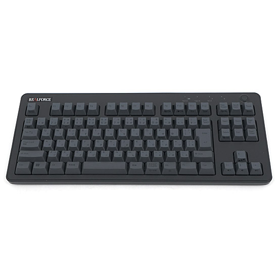 【中古】東プレ　キーボード REALFORCE R3 R3HC11　ブラック/ダークグレー 元箱あり