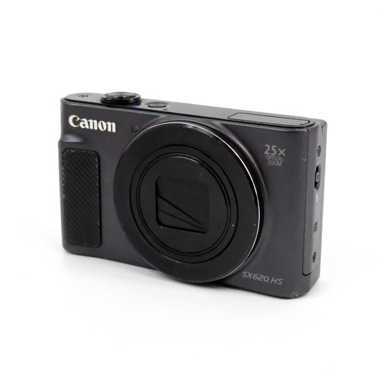 【中古】Canon製　PowerShot SX620 HS　ブラック　2020万画素　本体いたみ　本体のみ