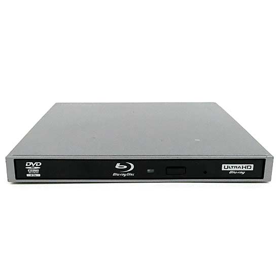 【中古】Logitec　Mac対応 外付けブルーレイドライブ　LBD-LPWBWU3CMDG　グレーシルバー