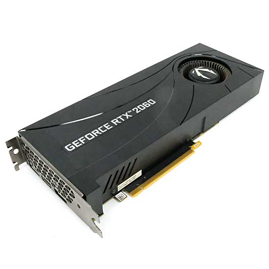 【中古】ZOTAC グラボ　GeForce RTX 2060 ZT-T20600G-10B