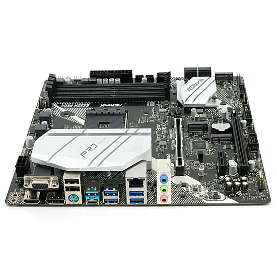 【中古】ASRock MicroATXマザボ　B550M Pro4　SocketAM4　マウントなし