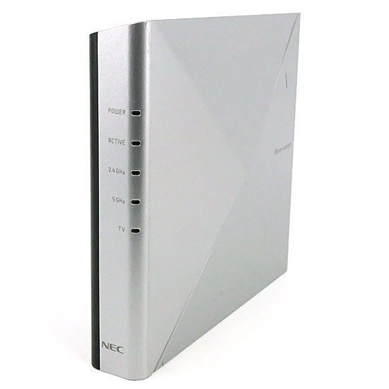 【中古】NEC　無線LANルーター　PA-WX6000HP　本体のみ　スタンドなし