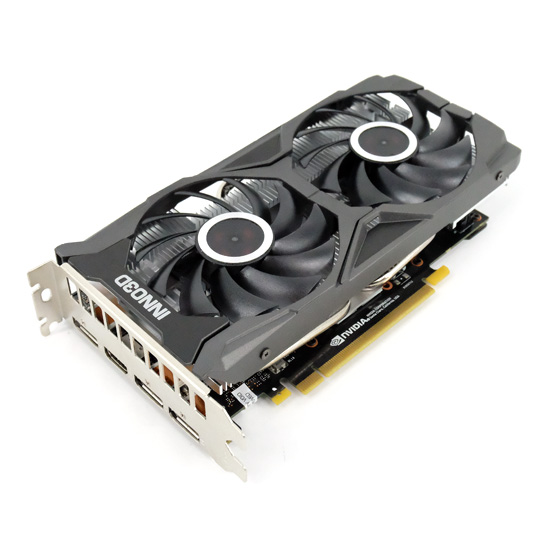 【中古】Inno3Dグラボ　GeForce GTX 1660 Ti Twin X2 N166T2-06D6-1710VA15　PCIExp 6GB