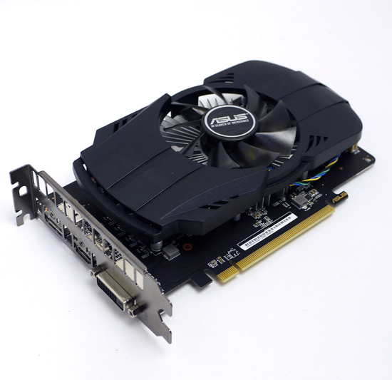 【中古】ASUSグラボ　PH-RX550-4G-EVO　PCIExp 4GB