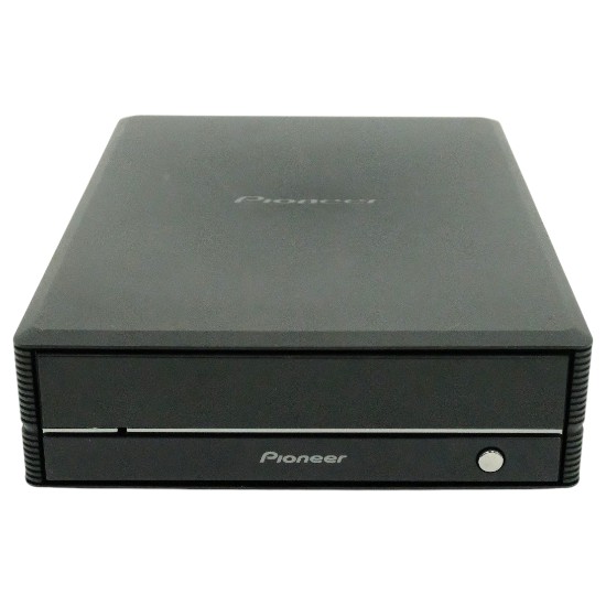 【中古】PIONEER　外付けブルーレイドライブ BDR-X13J-S　ブラック