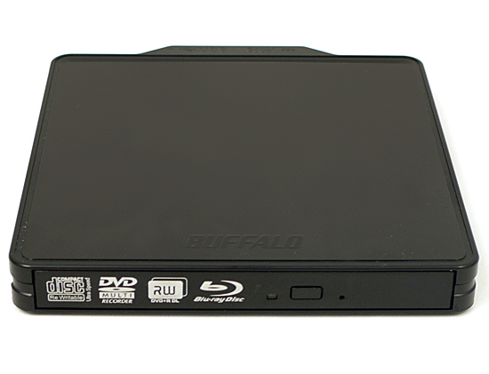 【中古】BUFFALO　外付けブルーレイドライブ　BRXL-PC6VU2-BKC　本体のみ