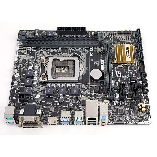 【中古】ASUS MicroATXマザーボード　H110M-PLUS D3　LGA1151