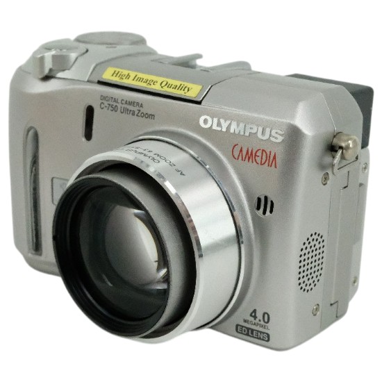 【中古】OLYMPUS　デジタルカメラ CAMEDIA C-750 Ultra Zoom　400万画素　本体のみ