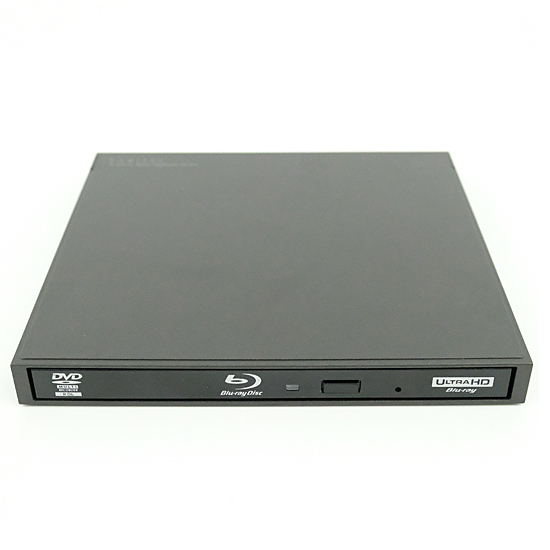 【中古】Logitec　ポータブルBlu-rayドライブ　LBD-PWB6U3CSBK　ブラック