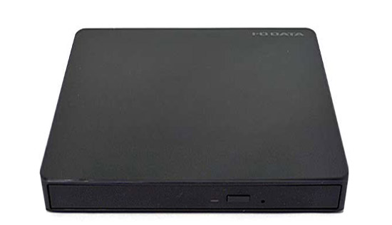 【中古】I-O DATA　ポータブル DVDドライブ　DVRP-UT8SK　本体いたみ
