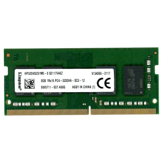 【中古】Kingston　ノート用 HP32D4S2S1ME-8　SODIMM DDR4 PC4-3200AA PC4-25600 8GB