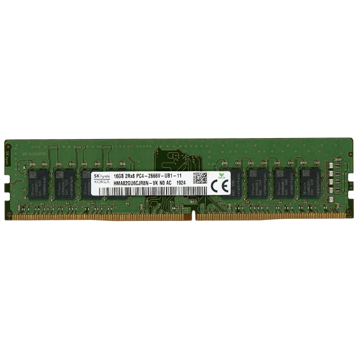 【中古】SK hynix　デスクトップ用 HMA82GU6CJR8N-VK N0 AC　DDR4 PC4-2666V PC4-21300 16GB