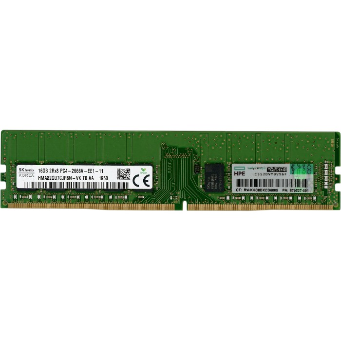 【中古】SK hynix　サーバー用 HMA82GU7CJR8N-VK T0 AA　DDR4 PC4-2666V PC4-21300 16GB ECC