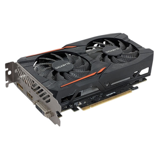 【中古】GIGABYTE　グラフィックボード GV-N105TOC-4GD　PCIExp 4GB