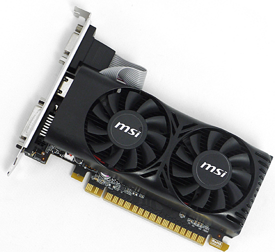 【中古】MSI　グラフィックボード N750Ti-2GD5TLP　PCIExp 2GB　訳あり