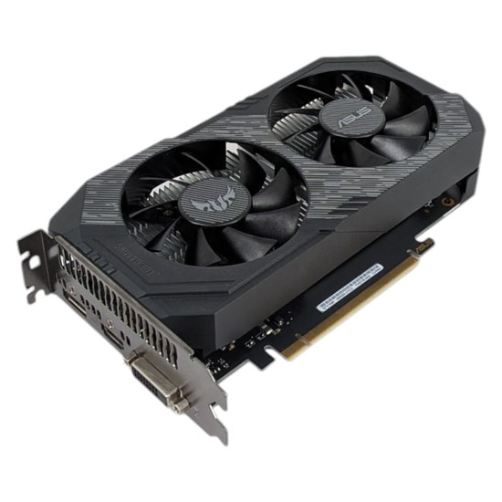 【中古】ASUS　グラフィックボード TUF-GTX1650-O4G-GAMING　PCIExp 4GB