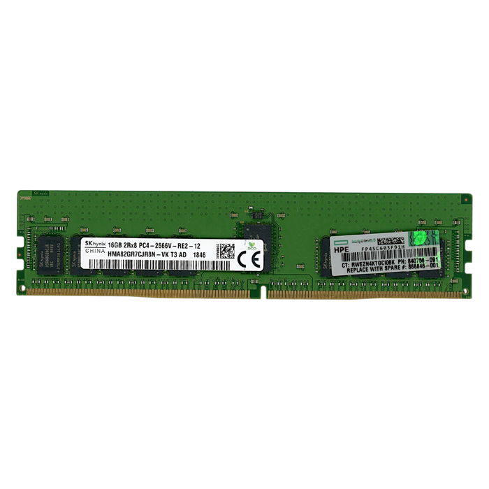 【中古】SK hynix　サーバー用 HMA82GR7CJR8N-VK T3 AD　DDR4 PC4-2666V PC4-21300 16GB ECC
