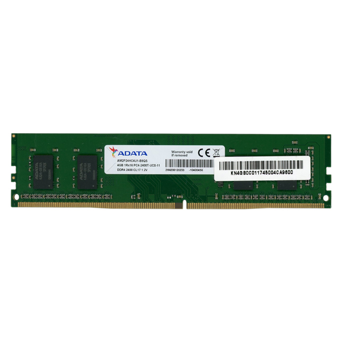 【中古】ADATA　デスクトップ用 AM2P24HC4U1-B9QS　DDR4 PC4-2400T PC4-19200 4GB