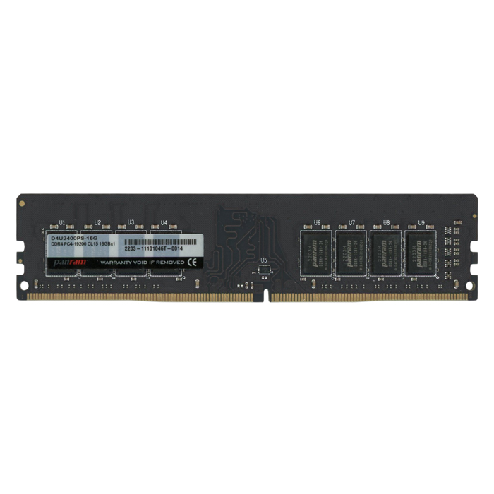 【中古】CFD Panram　デスクトップ用 D4U2400PS-16G　DDR4 PC4-2400 PC4-19200 16GB