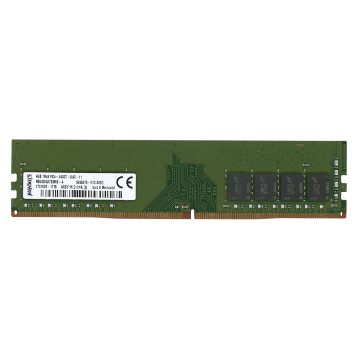 【中古】Kingston　デスクトップ用 RB24D4U7S8MB-4　DDR4 PC4-2400T PC4-19200 4GB