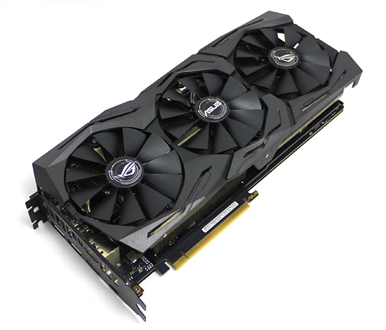 【中古】ASUS　グラフィックボード ROG-STRIX-RTX2080-O8G-GAMING　PCIExp 8GB
