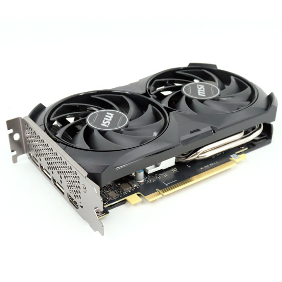 【中古】MSI　グラフィックボード GeForce RTX 4060 Ti VENTUS 2X BLACK 8G OC　PCIExp 8GB