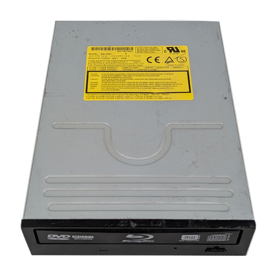 【中古】Panasonic　内蔵型ブルーレイドライブ　SW-5583　本体いたみ
