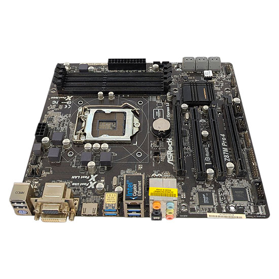 【中古】ASRock　MicroATXマザーボード　Z87M Pro4　LGA1150　本体いたみ