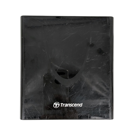 【中古】Transcend　ポータブルDVDドライブ　TS8XDVDRW-K　本体いたみ