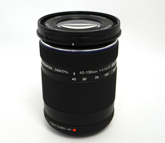【中古】M.ZUIKO DIGITAL ED 40-150mm F4.0-5.6 R ブラック