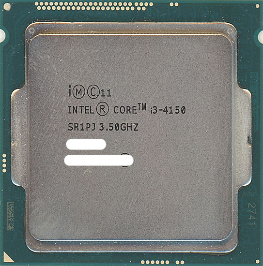 【中古】Core i3 4150　3.5GHz　3M LGA1150 54W　SR1PJ