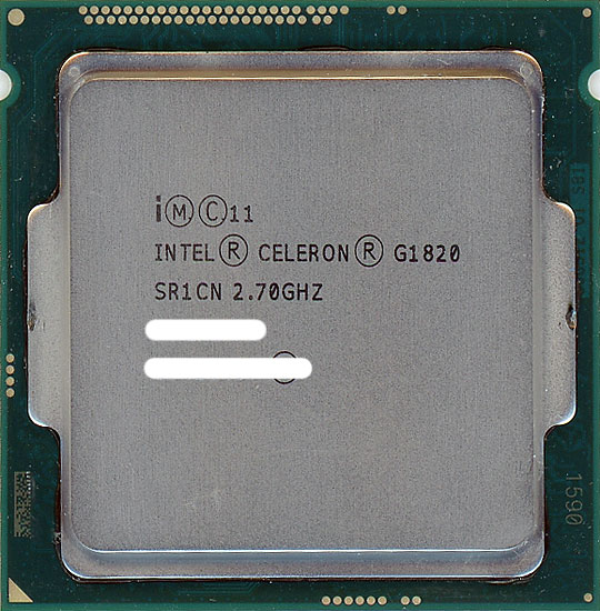 【中古】Celeron Dual-Core G1820　2.7GHz LGA1150　SR1CN