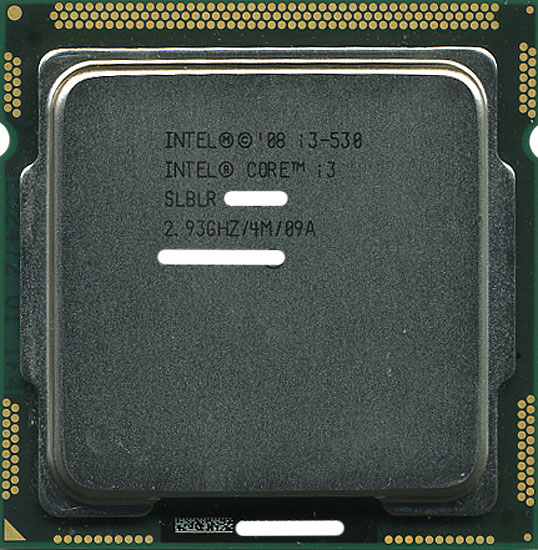 【中古】Core i3 530　2.93GHz　4M LGA1156 73W　SLBLR