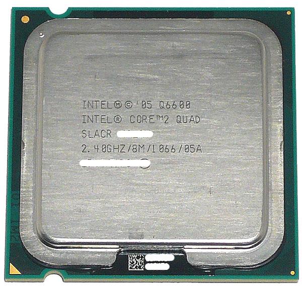 【中古】Core 2 Quad Q6600　2.40GHz FSB1066MHz LGA775 8MB　SLACR