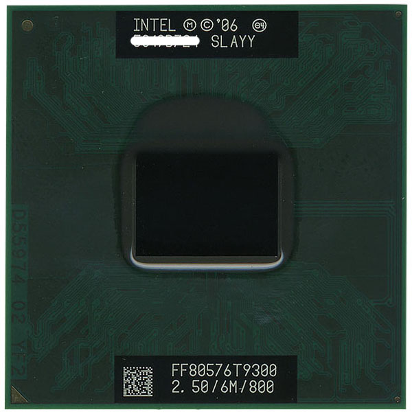【中古】Core 2 Duo モバイル T9300　2.50GHz FSB800　SLAYY